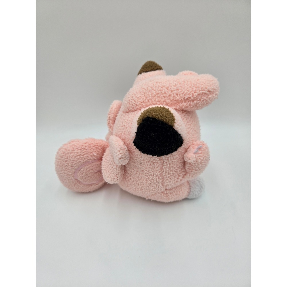 Pokemon Clefairy Plush‎ 3rd Round Textured Sherpa Pink Waving 1997 Vintage - Picture 4 of 7